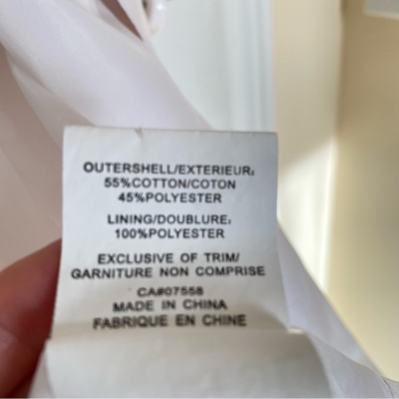 Mexx White trench coat size L - Picture 7 of 8